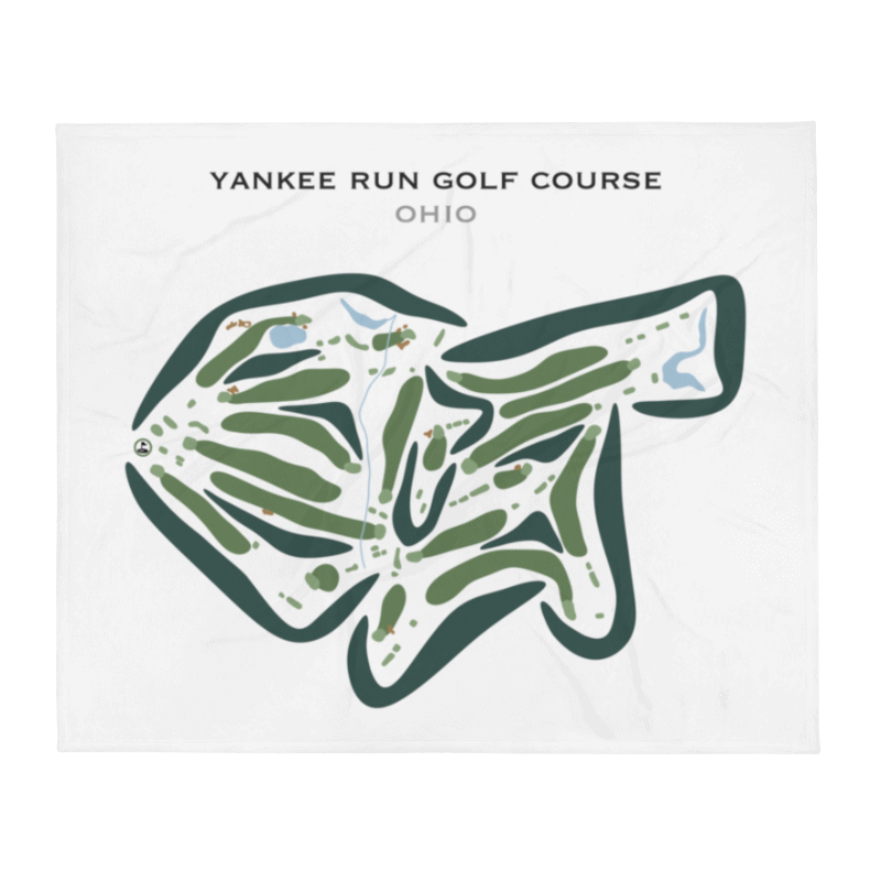 Yankee Run Golf Course, Ohio - Printed Golf Courses