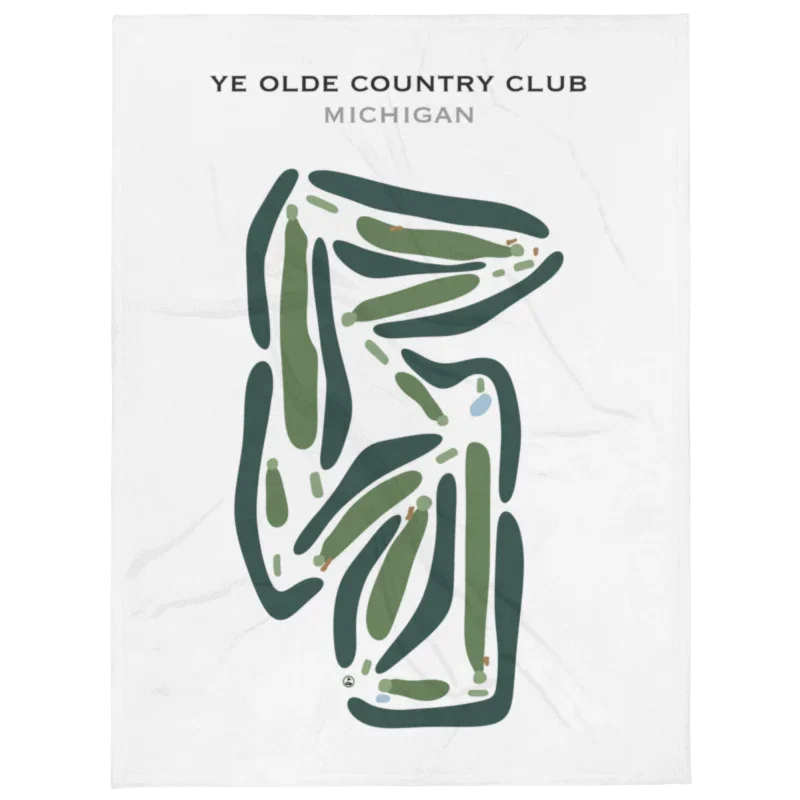 Ye Olde Country Club, Michigan - Printed Golf Courses