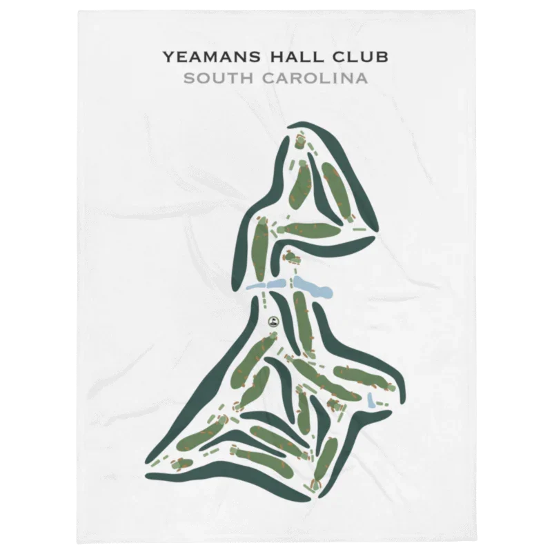 Yeamans Hall Club, South Carolina - Printed Golf Courses