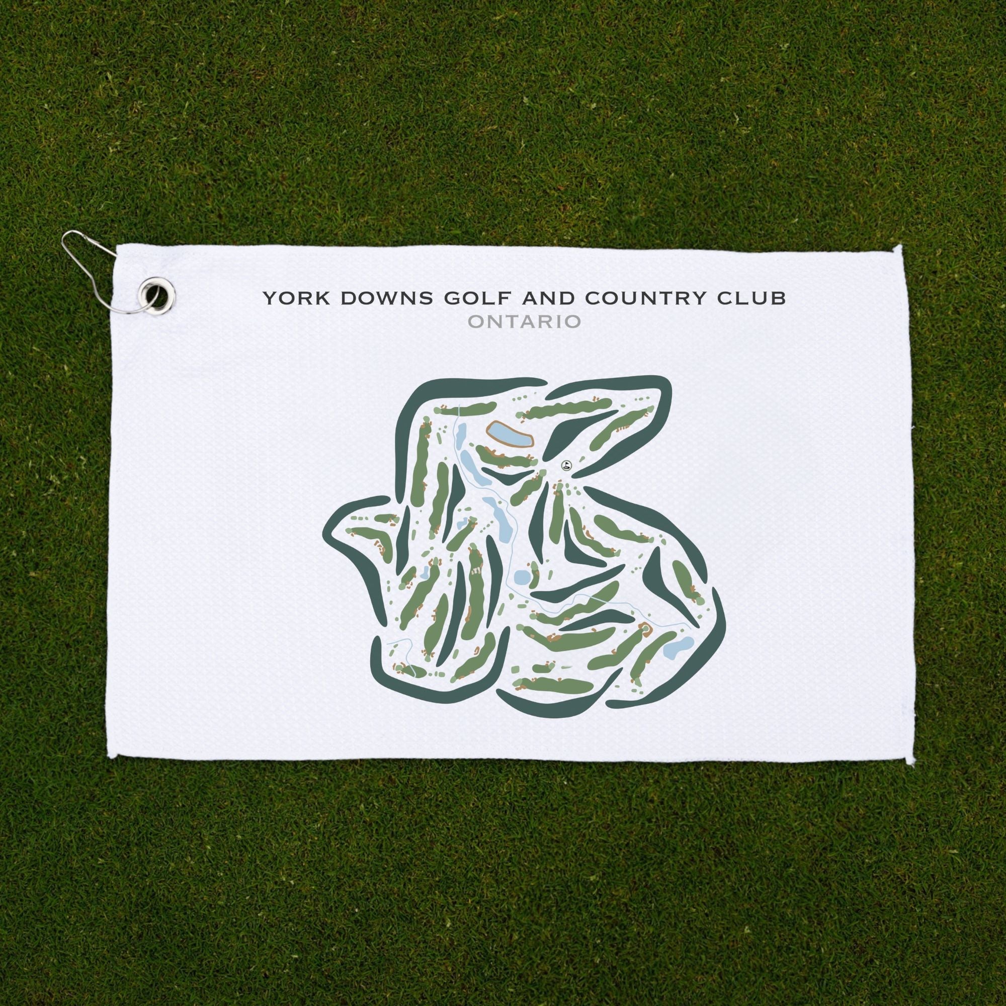 York Downs Golf and Country Club, Ontario - Printed Golf Courses