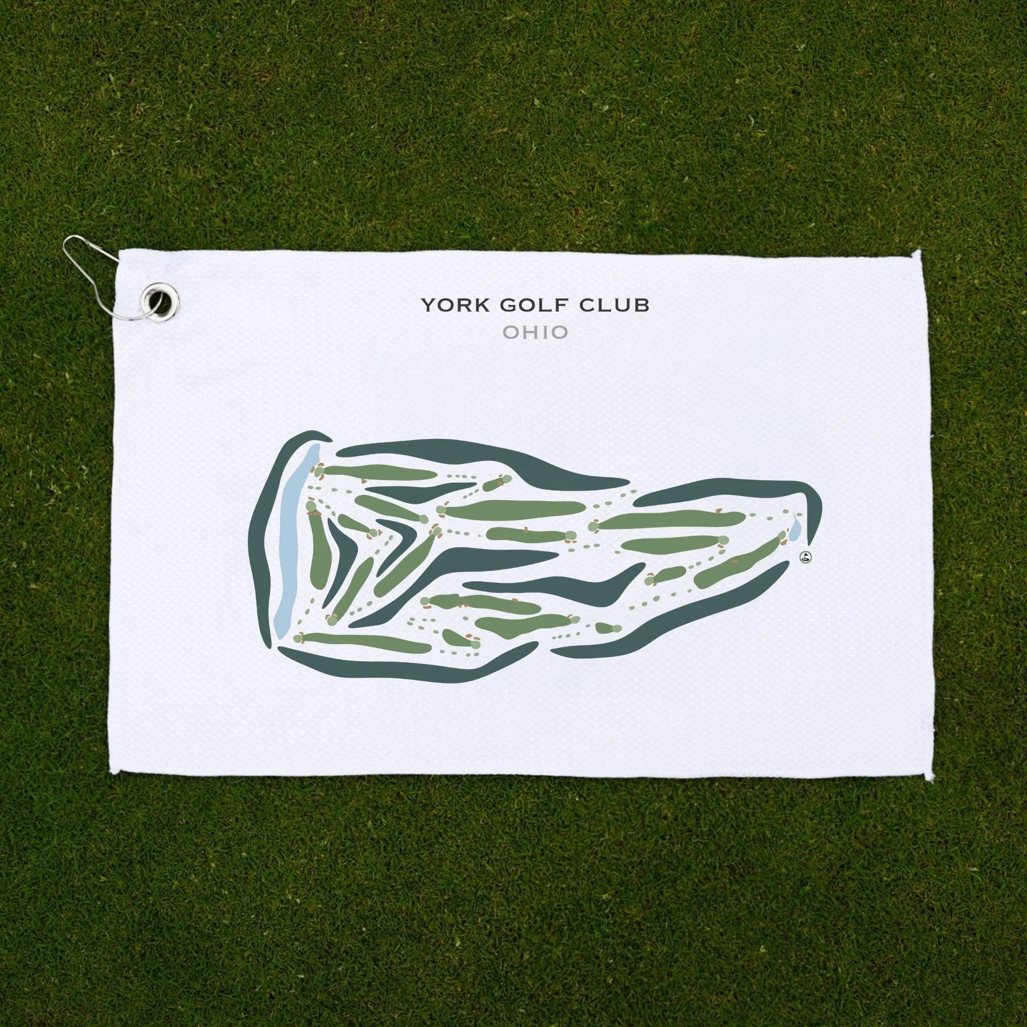 York Golf Club, Ohio - Printed Golf Courses