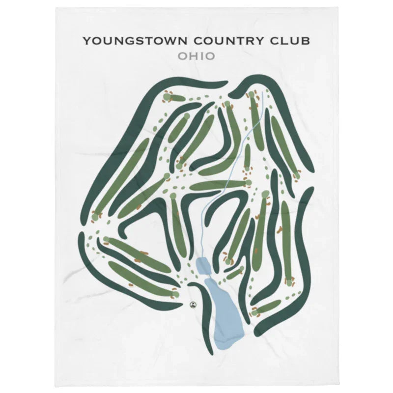 Youngstown Country Club, Ohio - Printed Golf Courses