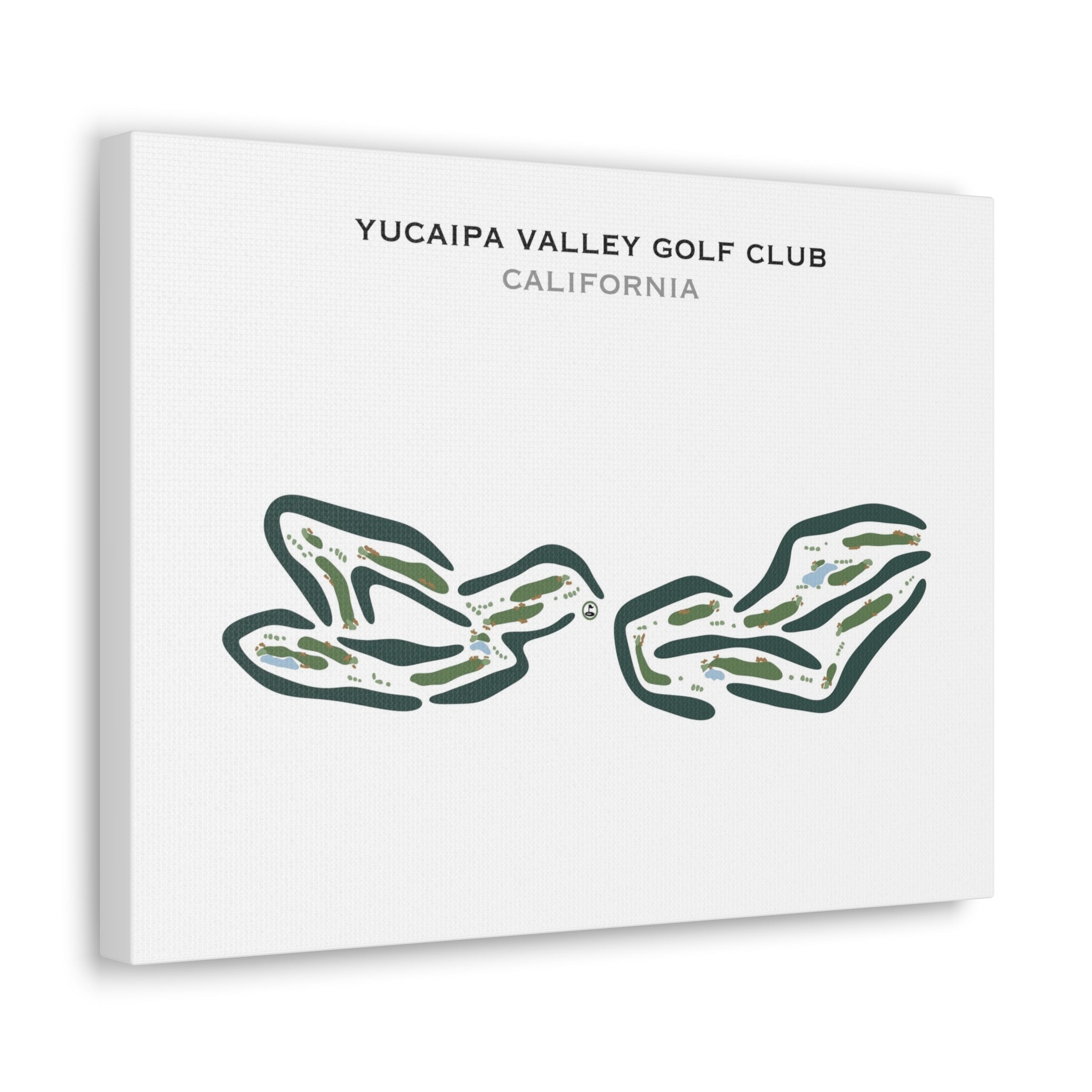 Yucaipa Valley Golf Club, California - Printed Golf Courses