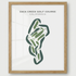 Zaca Creek Golf Course, California - Printed Golf Courses