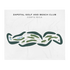 Zapotal Golf and Beach Club, Costa Rica - Printed Golf Courses