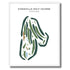 Zionsville Golf Course, Indiana - Printed Golf Courses