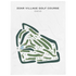 Zoar Village Golf Course, Ohio - Printed Golf Courses