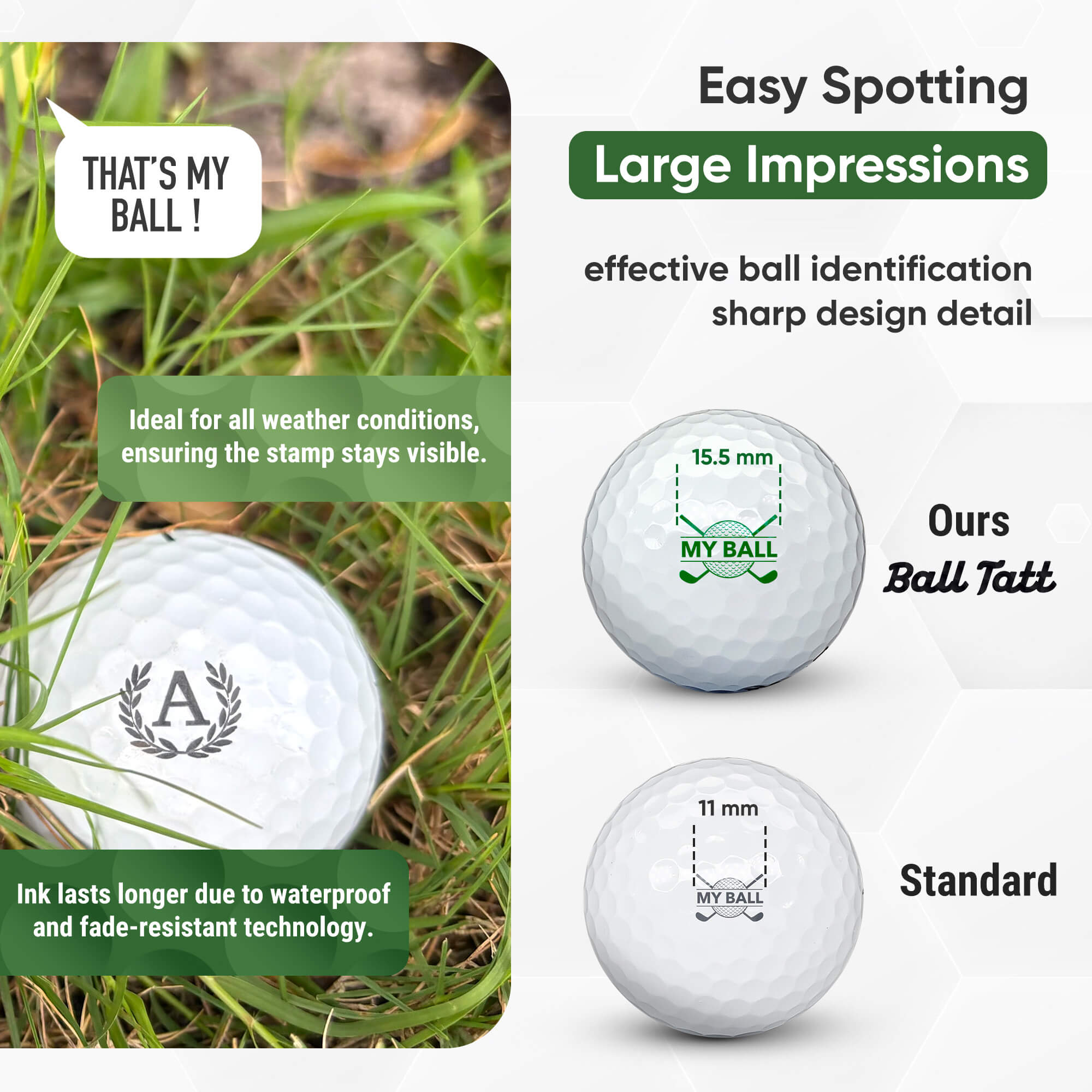 A Monogram Ball Marker Set