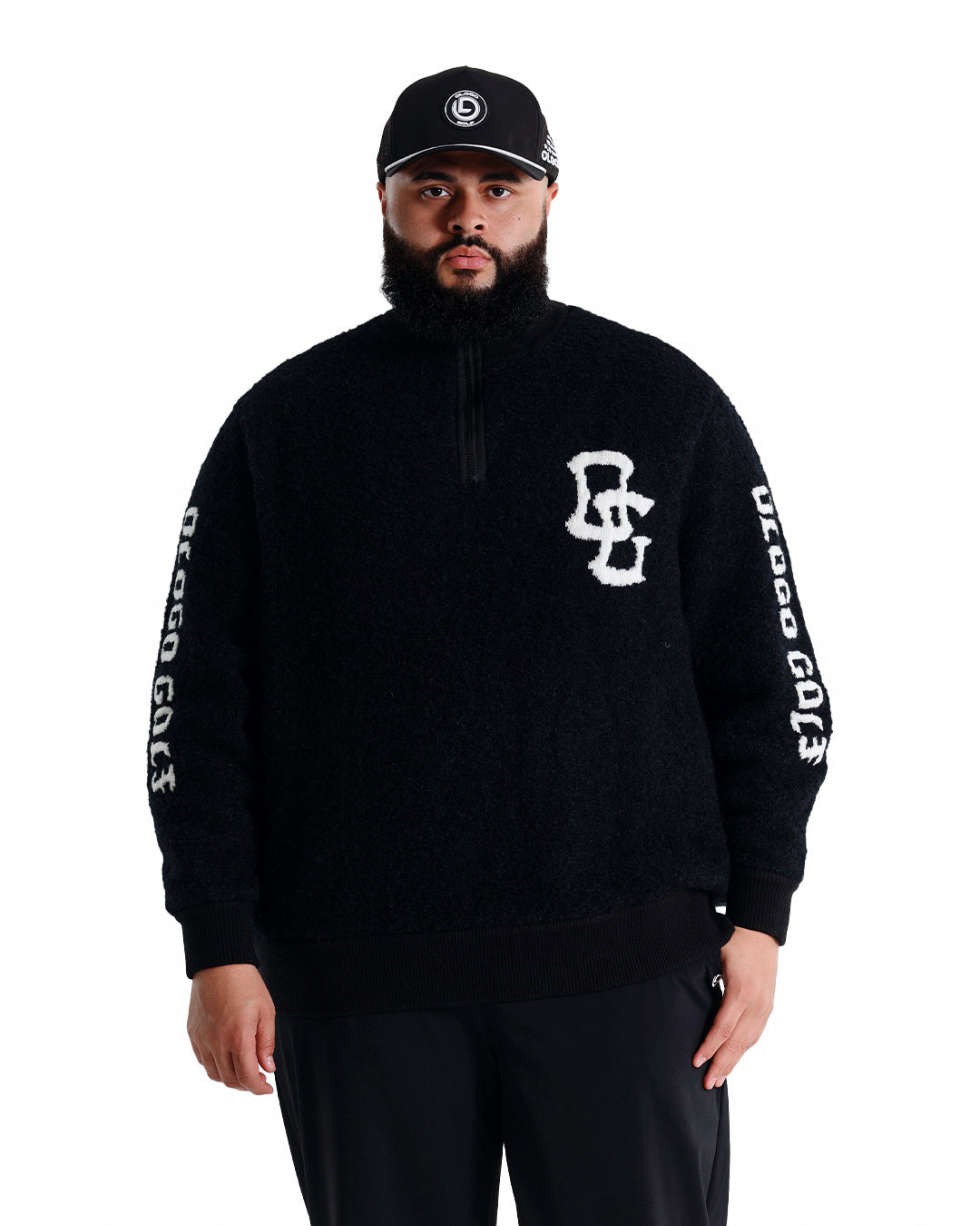 Ologo Golf Quarter Zip Sweater