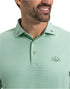 Scotty Cameron - Striped 7 Point Crown & Clover Polo Shirt