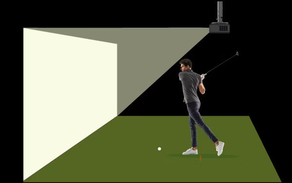 BenQ AH700ST: Ultimate Short Throw Golf Simulator Projector