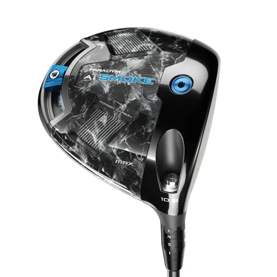 New Callaway Paradym Ai Smoke MAX Driver 9° RH Tensei CR Blue 50 Stiff