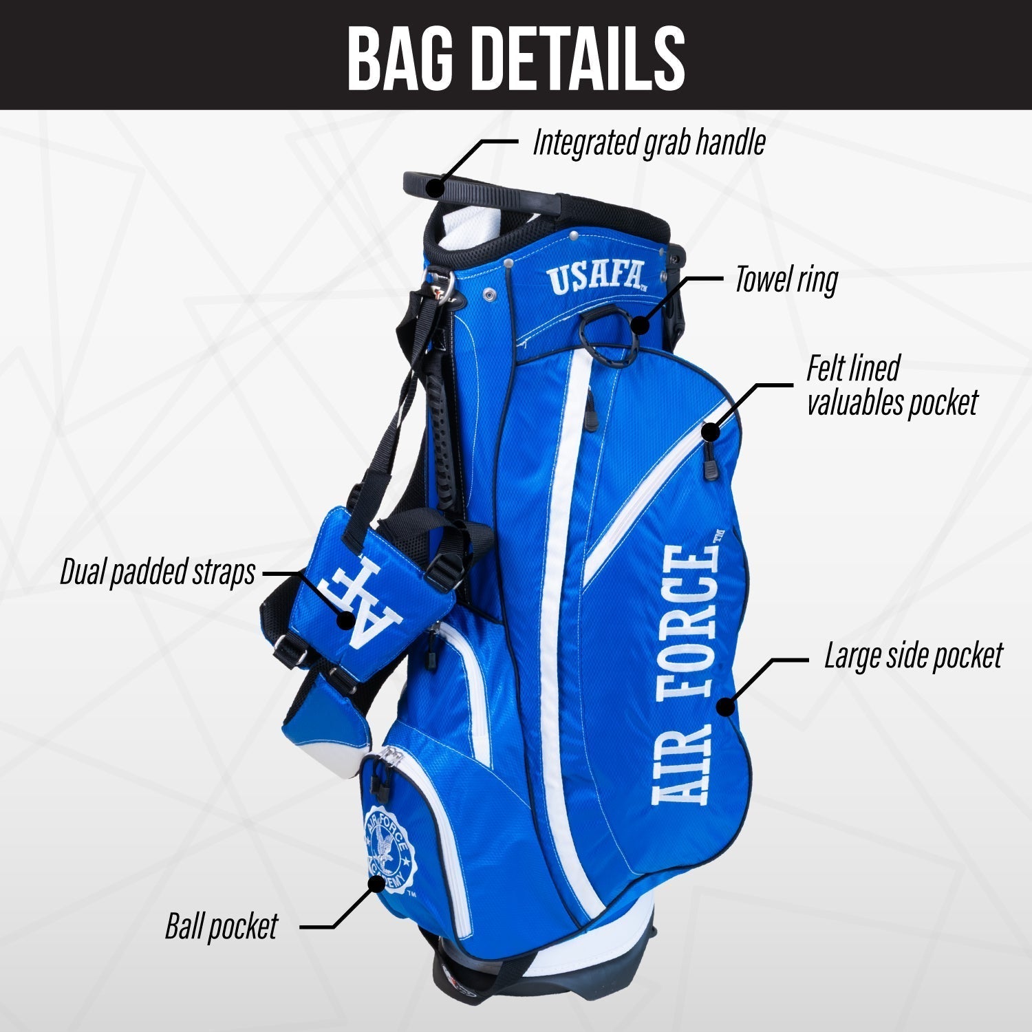 Air Force Academy Fairway Stand Bag