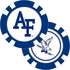 Air Force Falcons Poker Chip Ball Marker