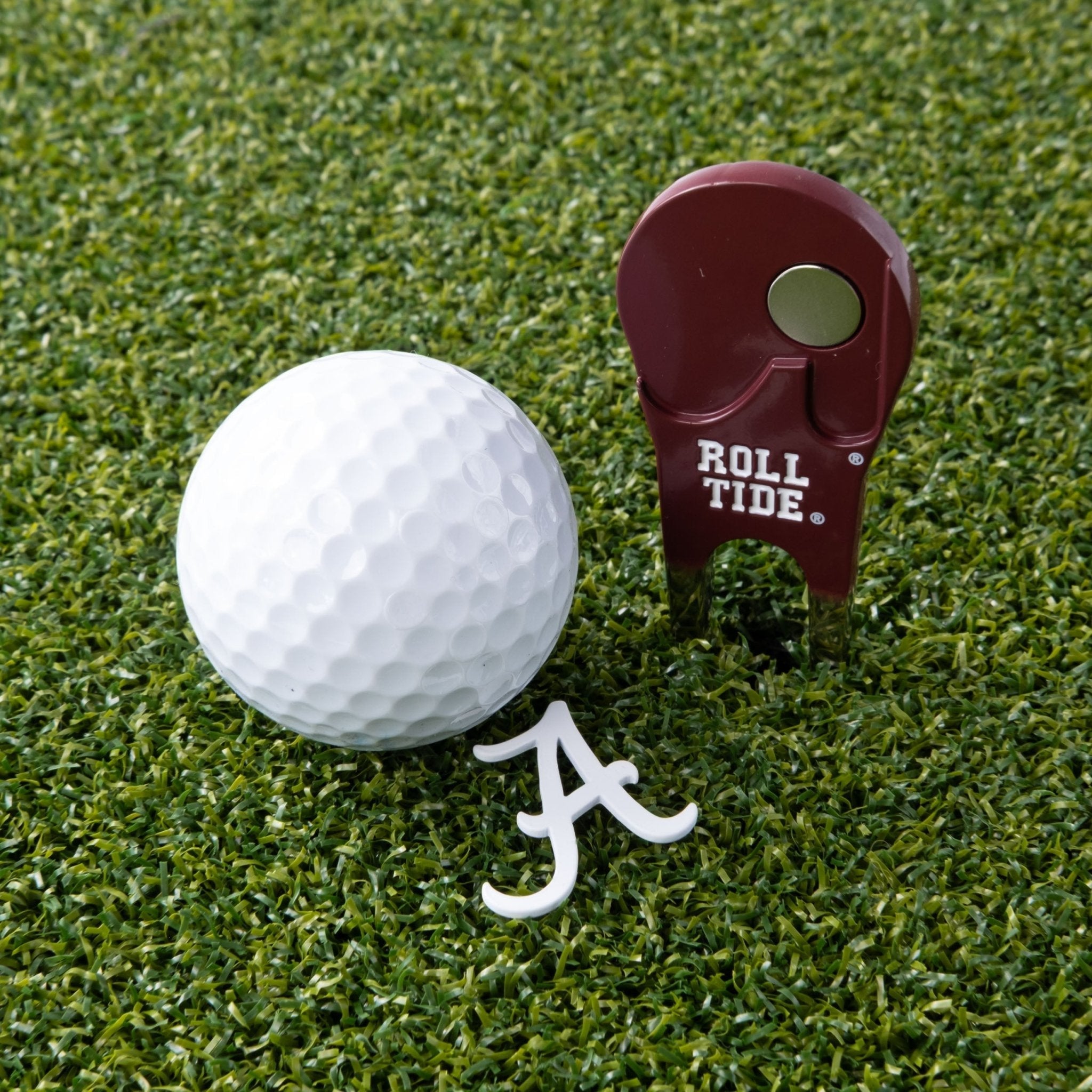 Alabama Crimson Tide Custom Shaped Divot Tool