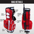Alabama Crimson Tide Fairway Stand Bag