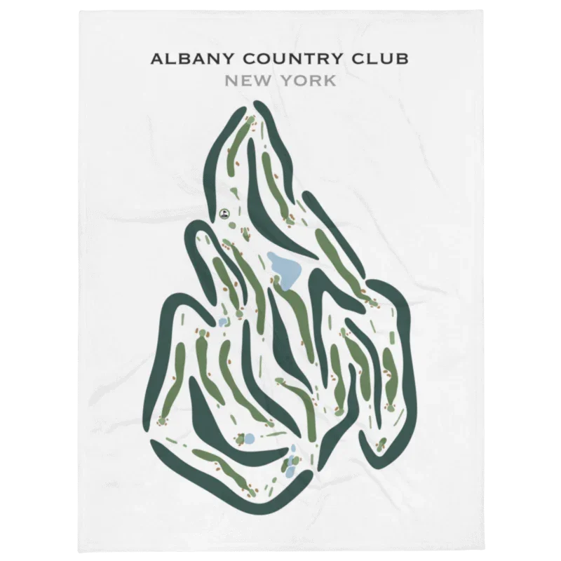 Albany Country Club, New York - Printed Golf Courses