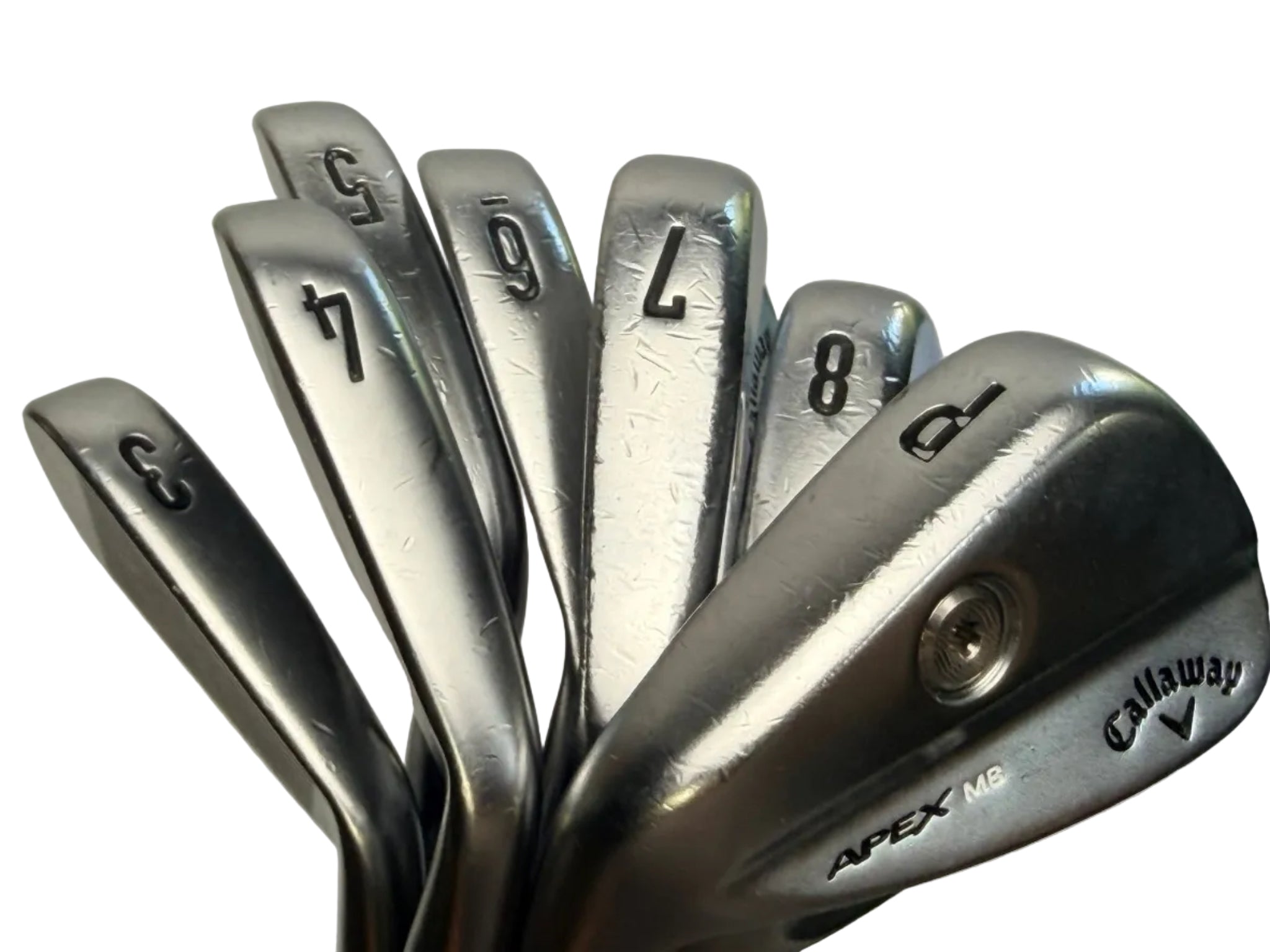 Callaway Apex MB 2021 Irons 3-PW Left Handed Stiff (Used)