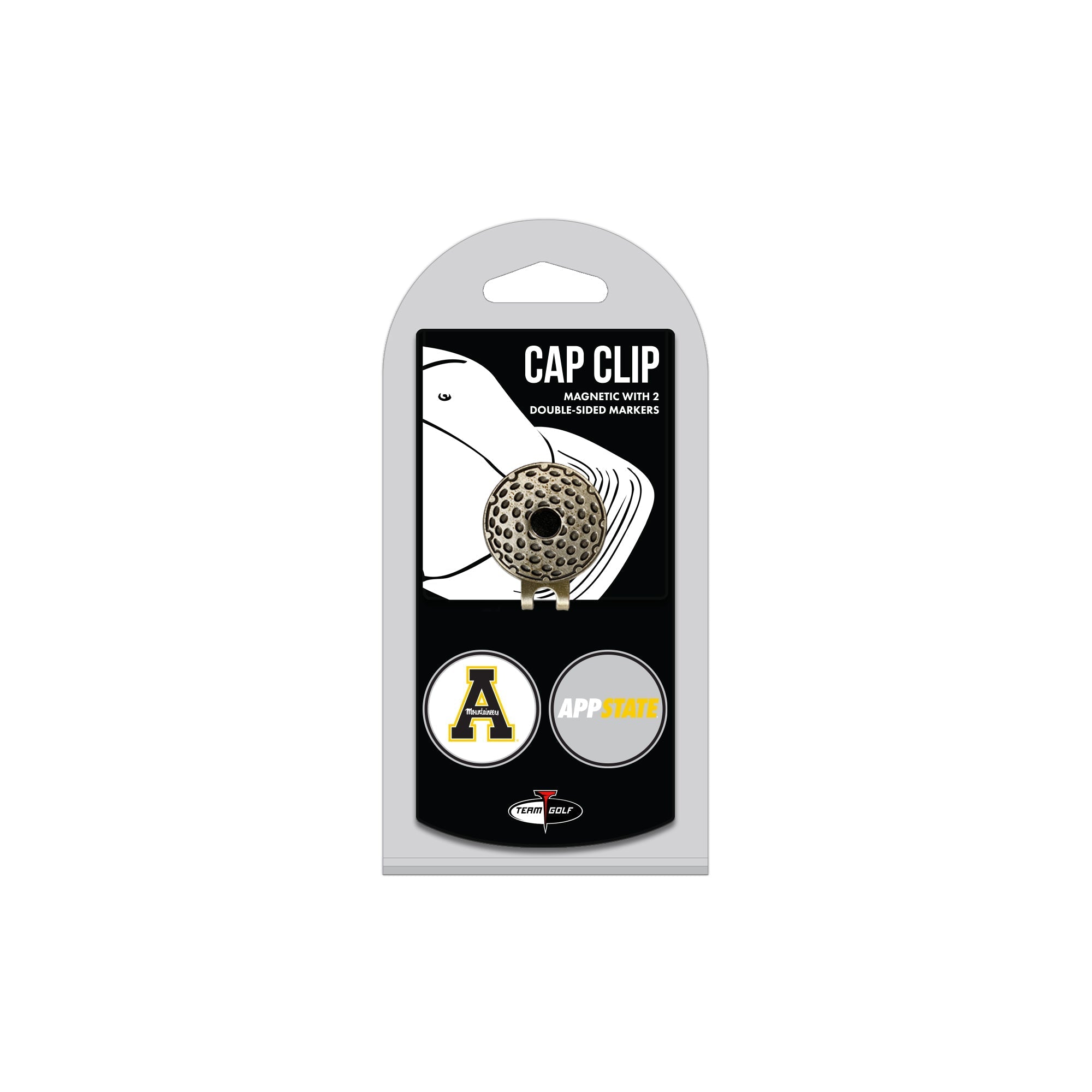 Appalachian State Hat Clip with 2 Ball Markers