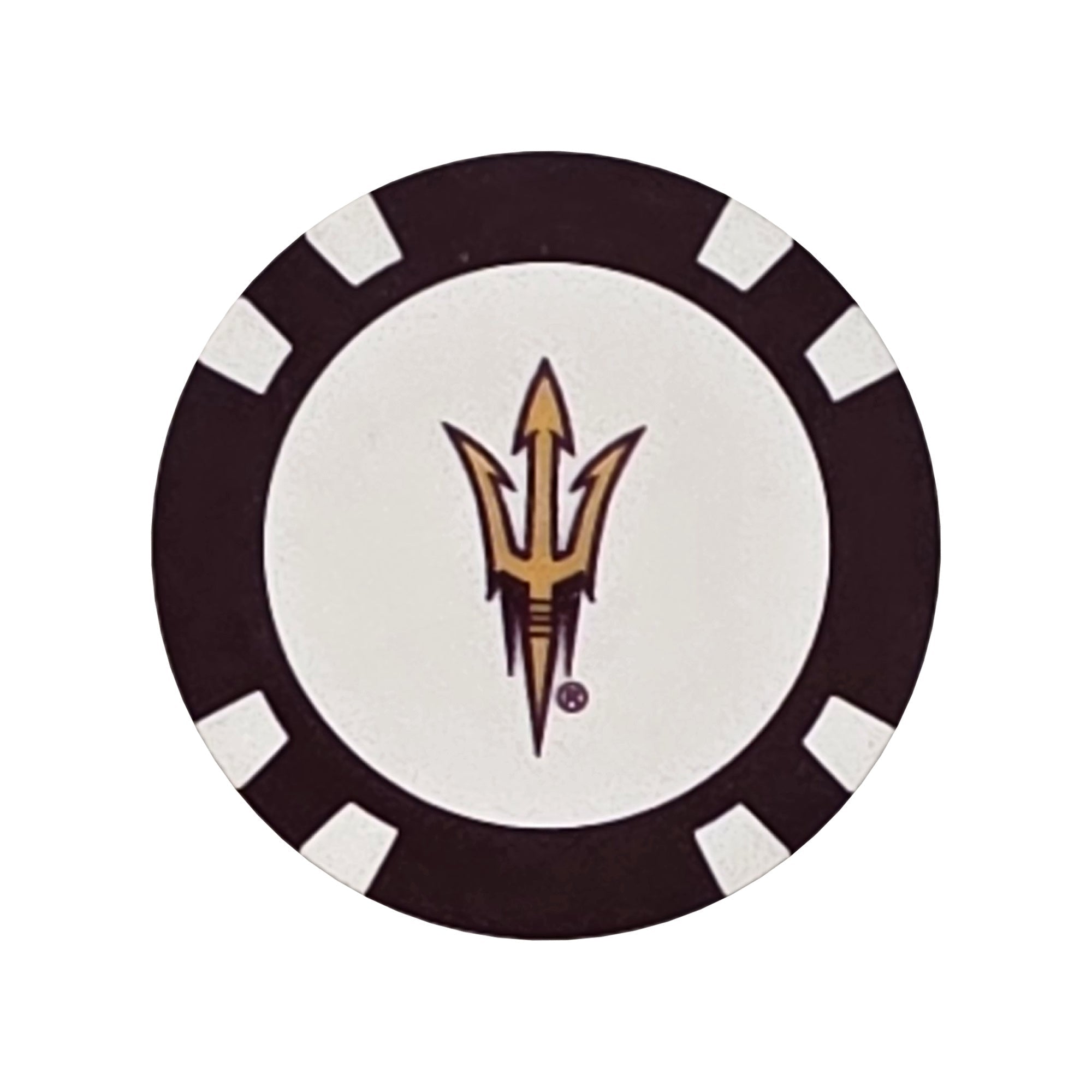 Arizona State Sun Devils Poker Chip Ball Marker