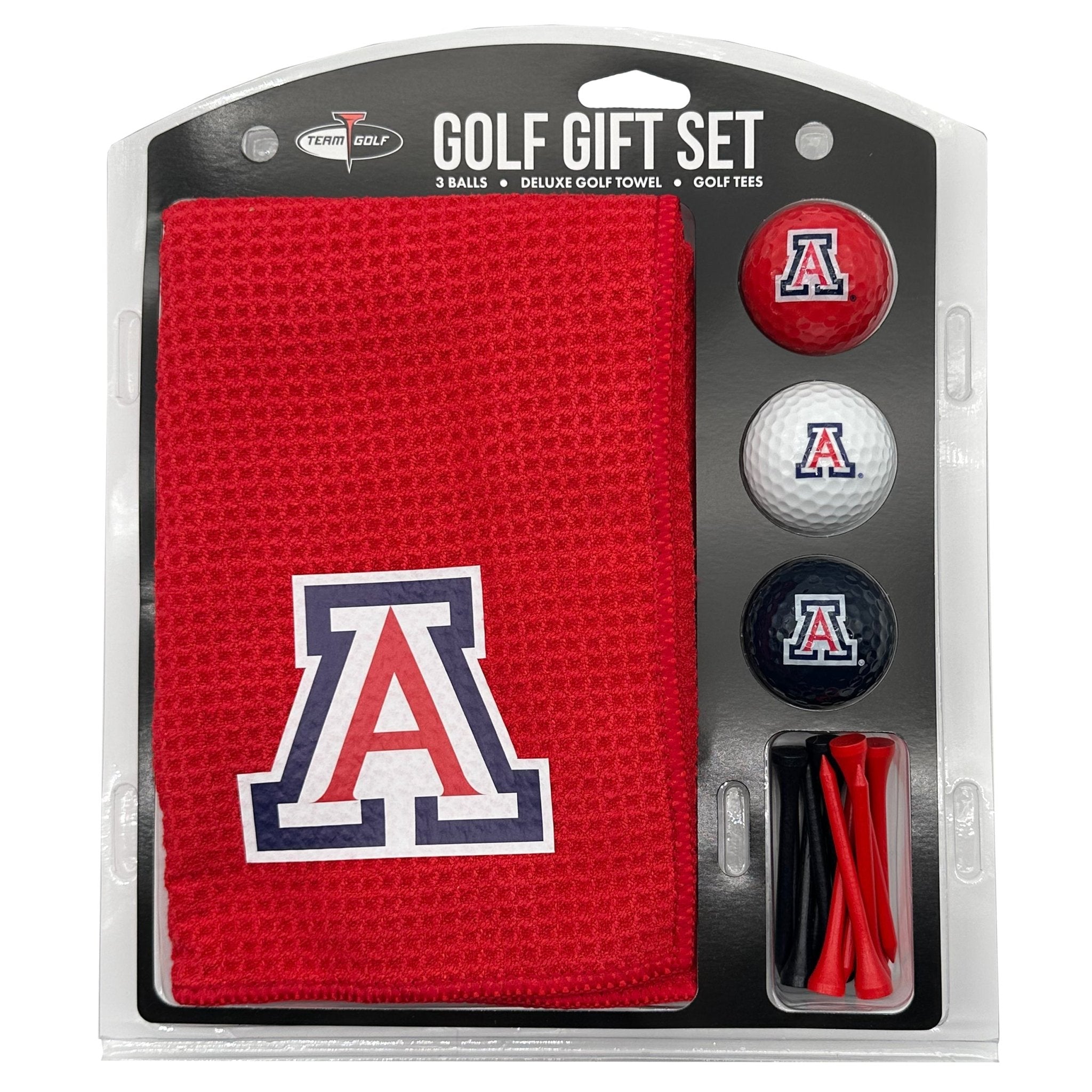 Arizona Wildcats Microfiber Towel Golf Gift Set