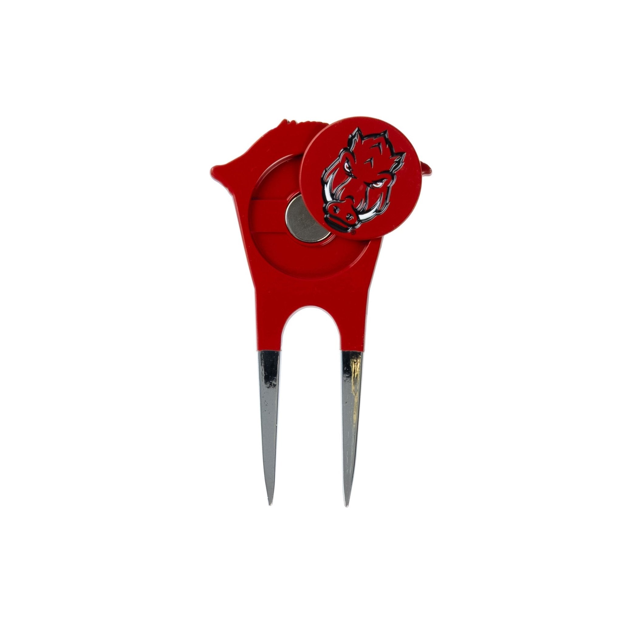 Arkansas Razorbacks Custom Shaped Divot Tool