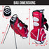 Arkansas Razorbacks Fairway Stand Bag