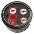 Arkansas Razorbacks Switchblade Divot Tool + 2 Ball Marker Tin Gift Set