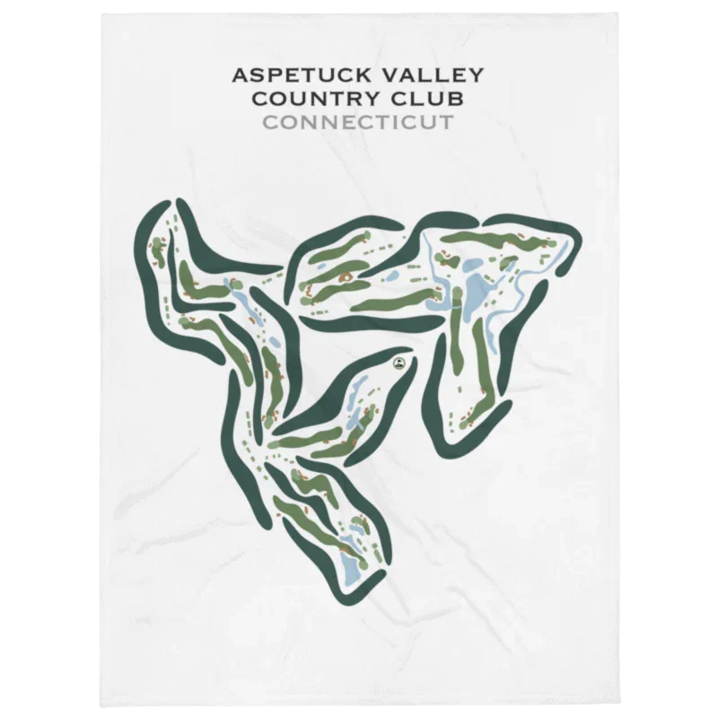 Aspetuck Valley Country Club, Connecticut - Printed Golf Courses