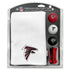 Atlanta Falcons White Microfiber Towel Golf Gift Set