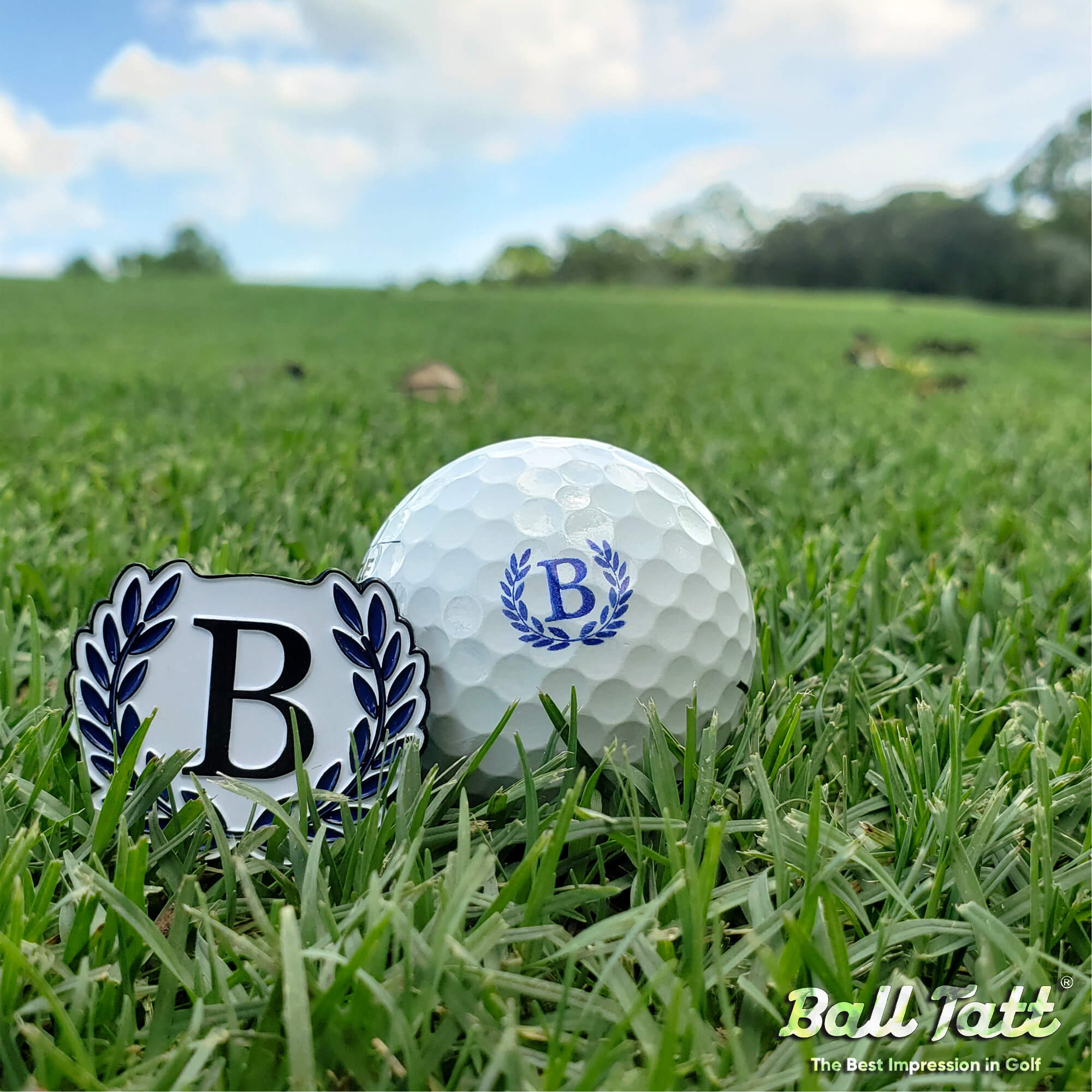 B Monogram & Marker Set