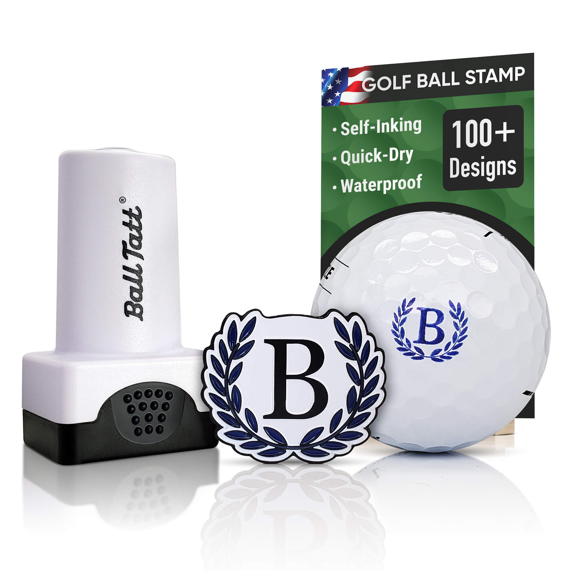 B Monogram & Marker Set