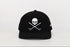 Skull And Crossbones Black Golf Hat