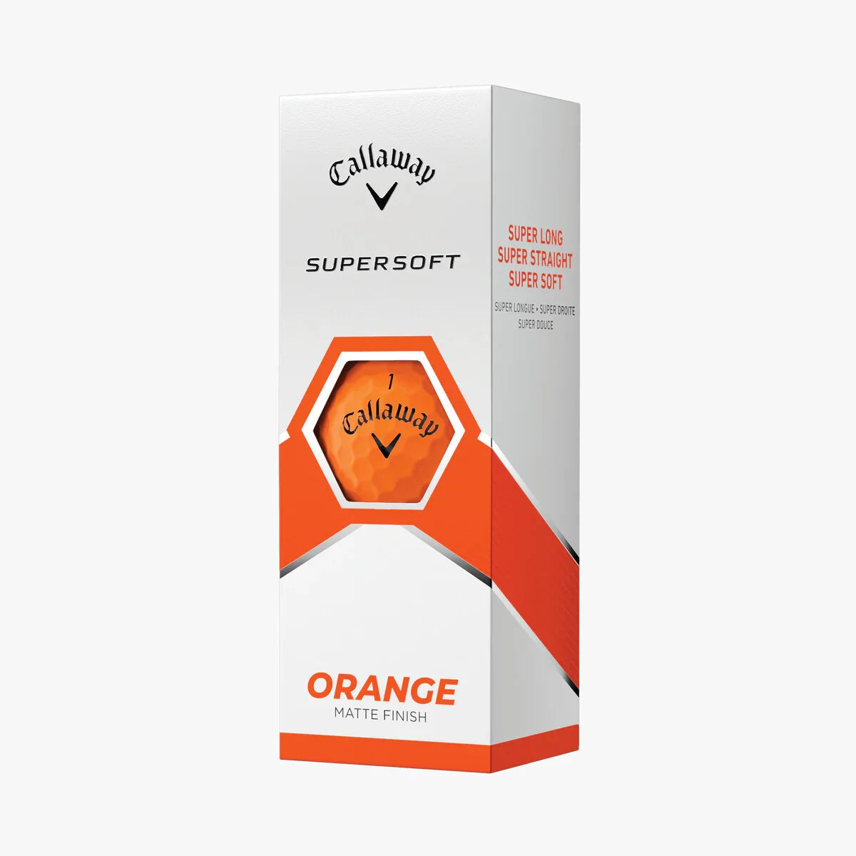 Callaway Supersoft Matte Orange 2023 Golf Balls