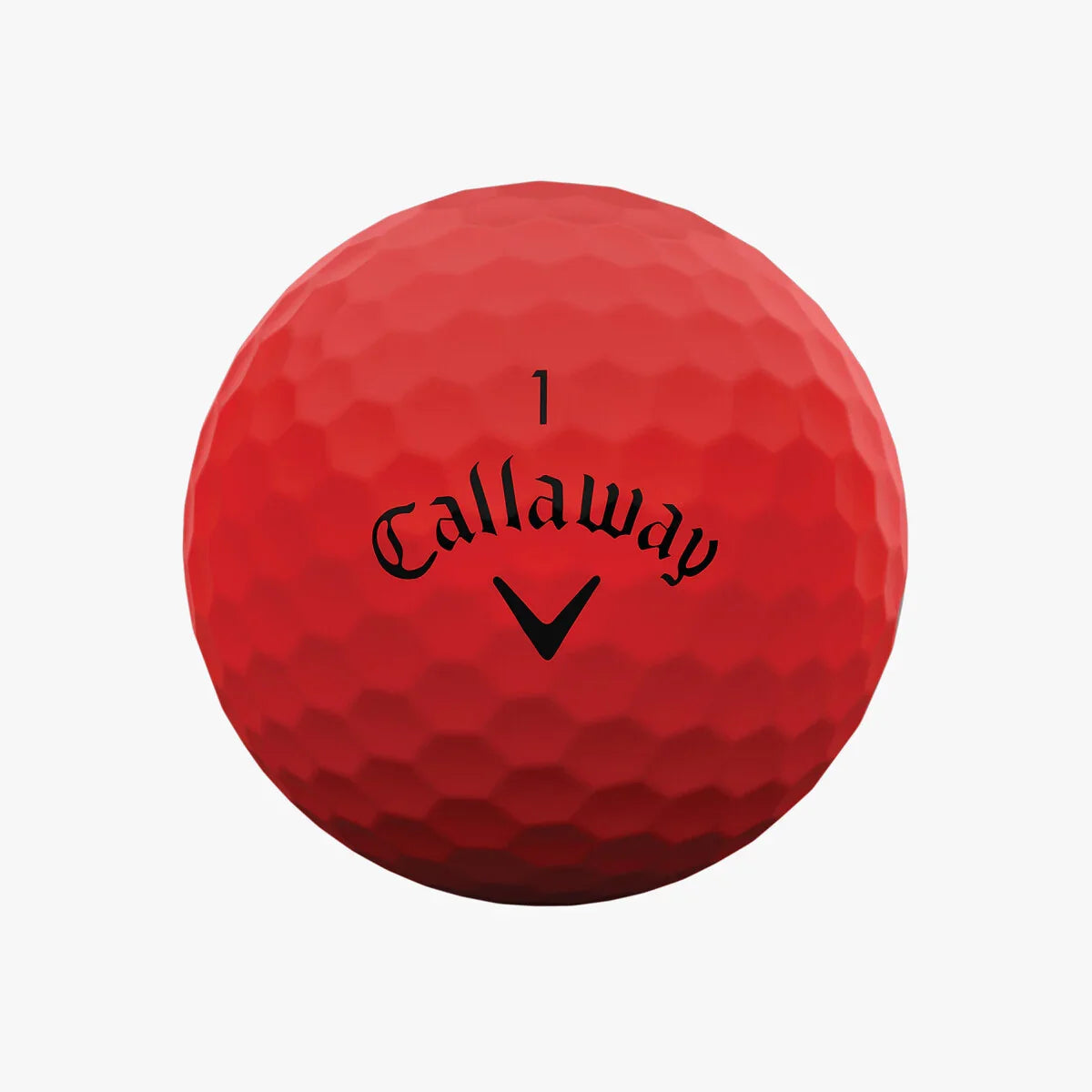 Callaway Supersoft Matte Red 2023 Golf Balls