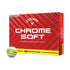 Callaway Chrome Soft 2024 360 Yellow Stripe Golf Balls