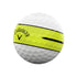 Callaway Chrome Soft 2024 360 Yellow Stripe Golf Balls
