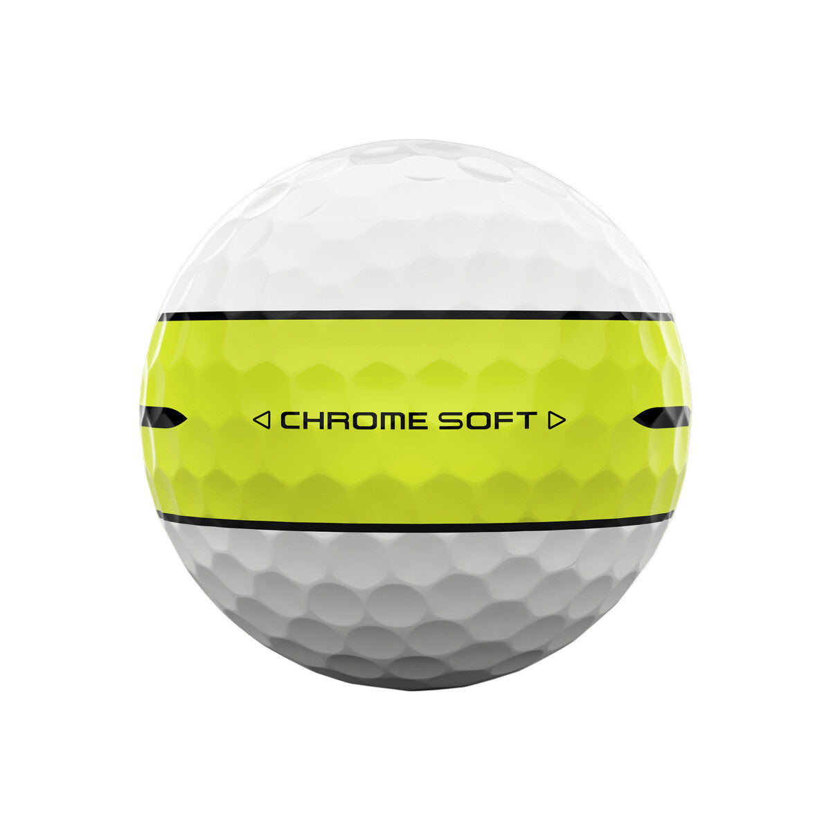 Callaway Chrome Soft 2024 360 Yellow Stripe Golf Balls