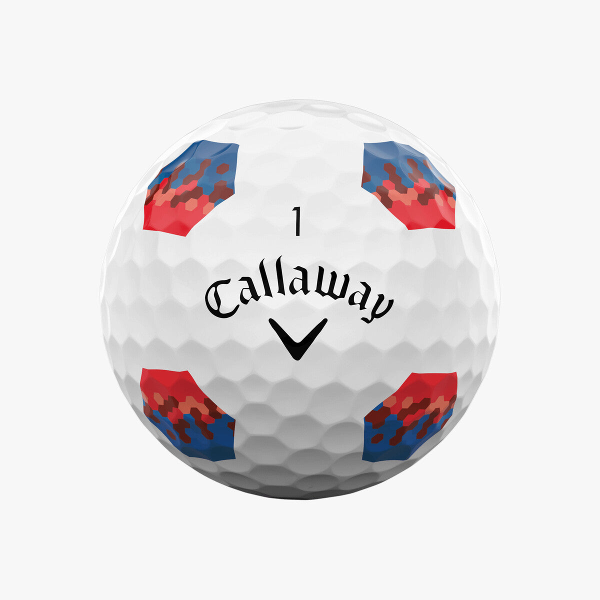 Callaway Chrome Soft TruTrack Blue & Red 2024 Golf Balls