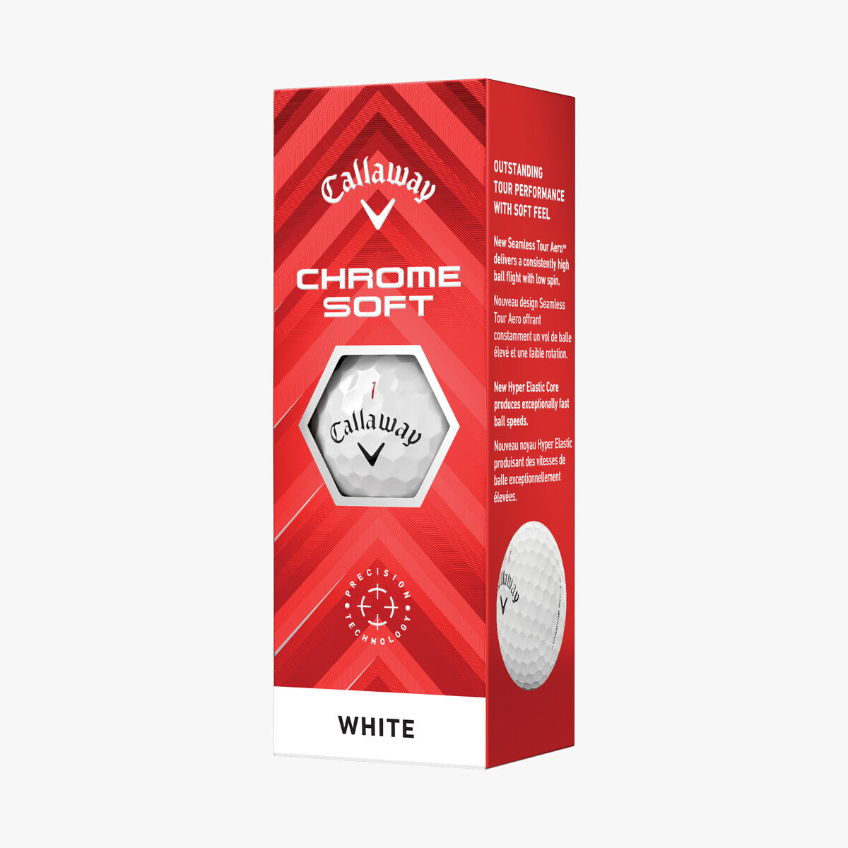 Callaway Chrome Soft 2024 White Golf Balls