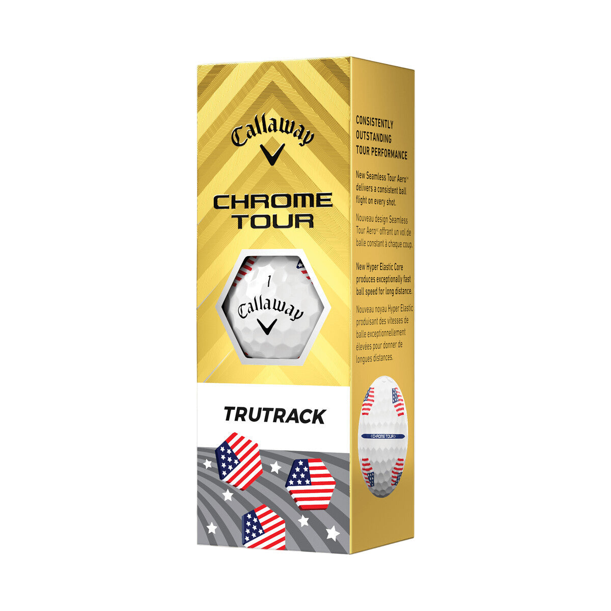 Callaway Chrome Tour 2024 TruTrack U.S.A Golf Balls