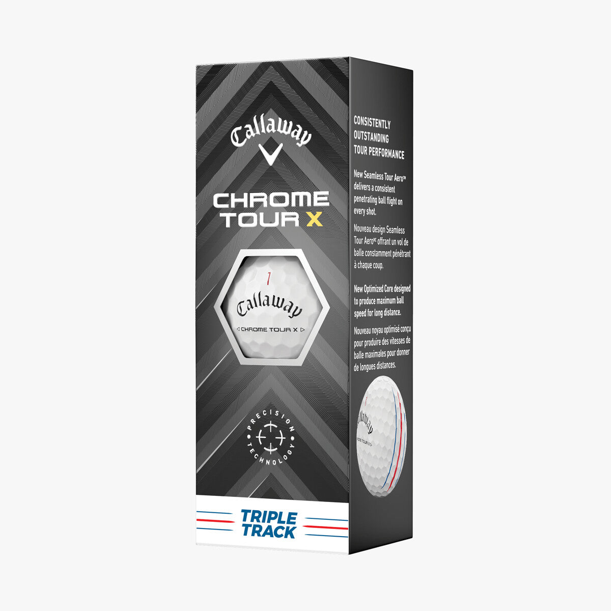 Callaway Chrome Tour X Triple Track 2024 White Golf Balls