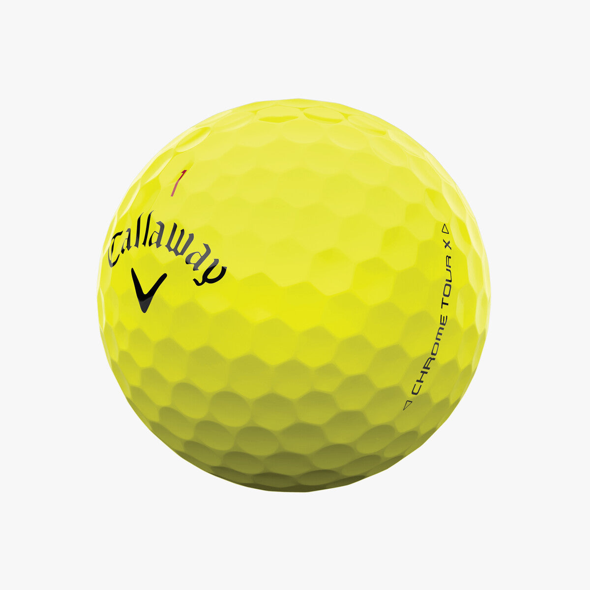 Callaway Chrome Tour X 2024 Yellow Golf Balls