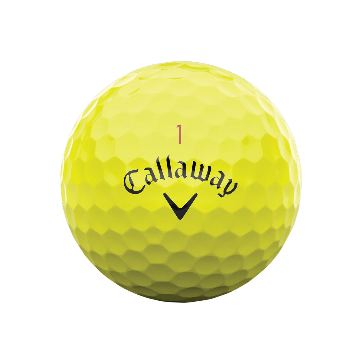 Callaway Chrome Tour 2024 Yellow Golf Balls