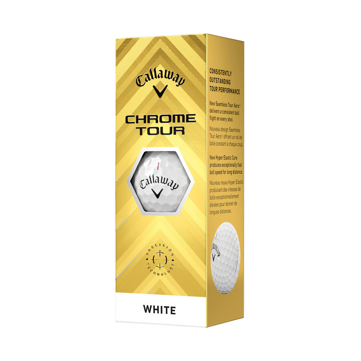 Callaway Chrome Tour 2024 White Golf Balls