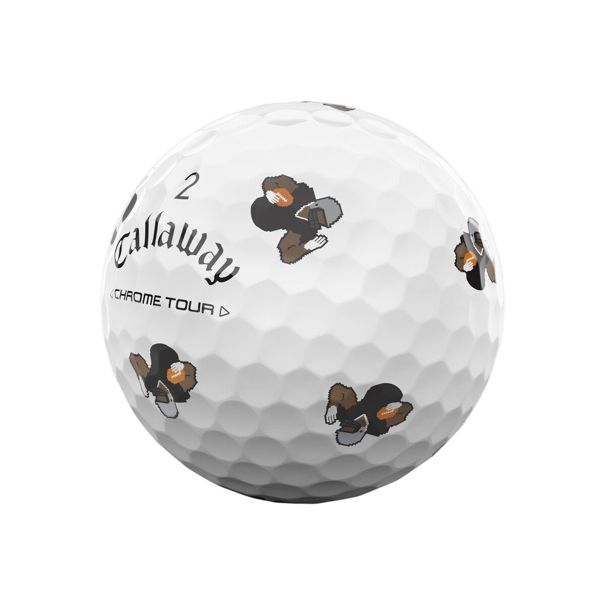 Callaway Chrome Tour Retro Football Golf Balls