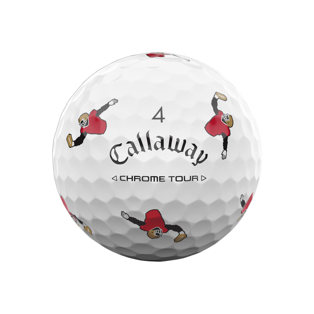 Callaway Chrome Tour Retro Football Golf Balls