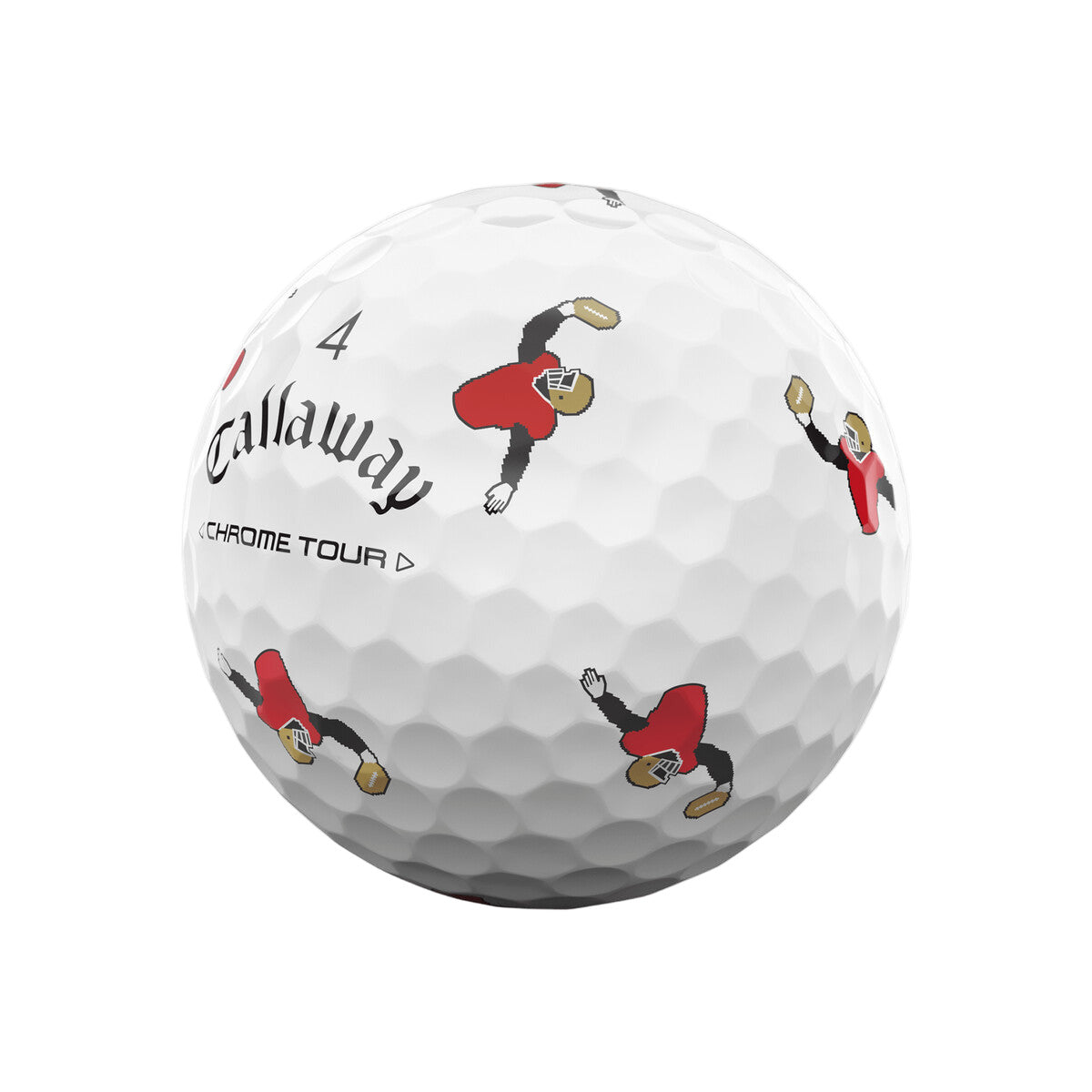 Callaway Chrome Tour Retro Football Golf Balls