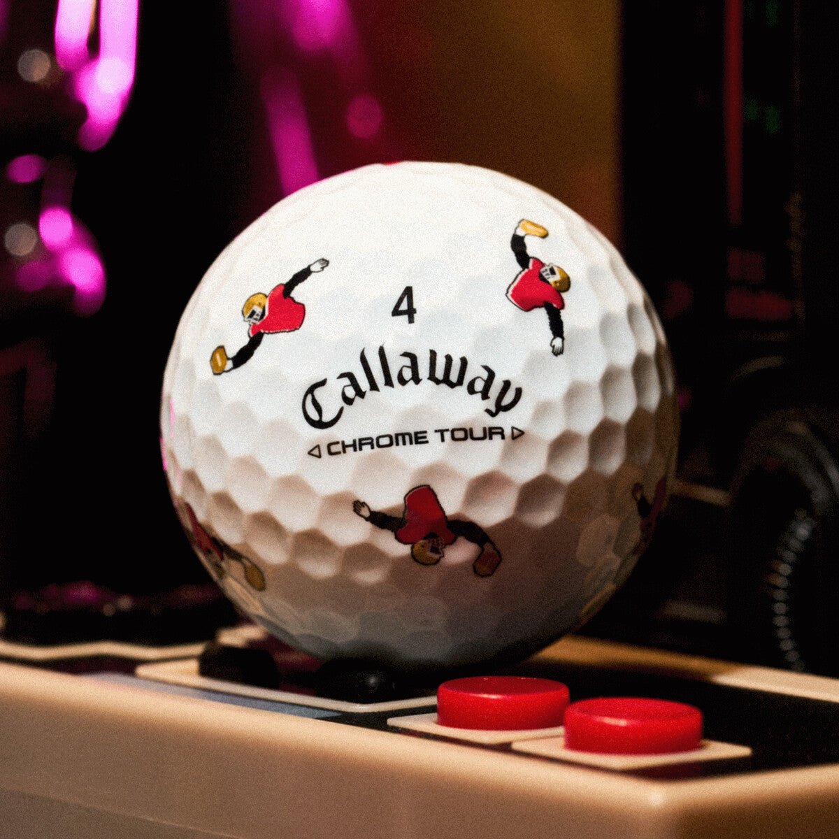 Callaway Chrome Tour Retro Football Golf Balls