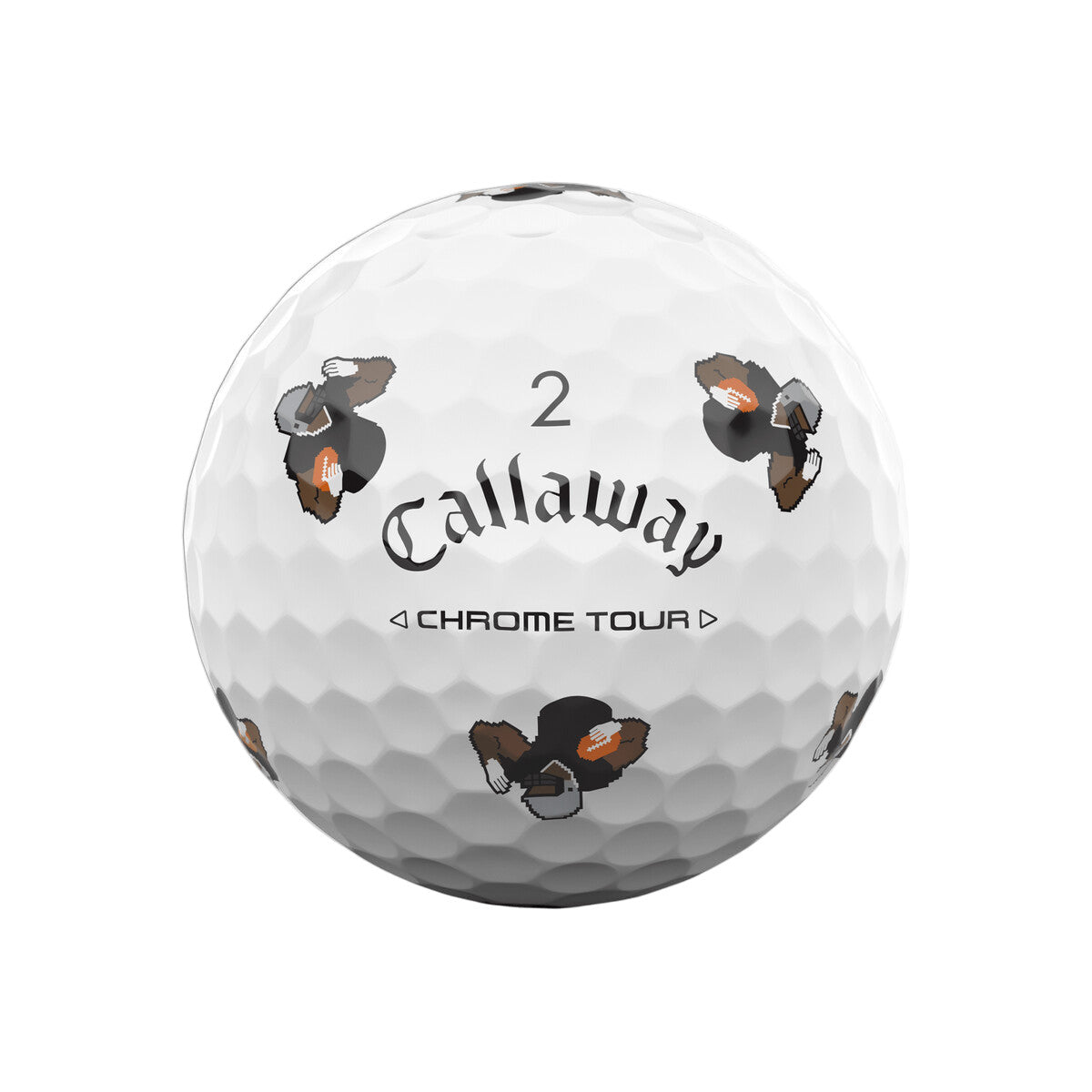 Callaway Chrome Tour Retro Football Golf Balls